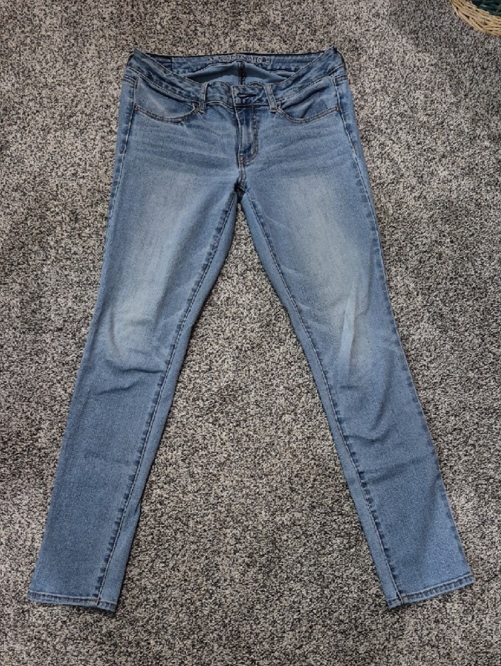 American Eagle Outfitters Light Blue Jean Jeggings